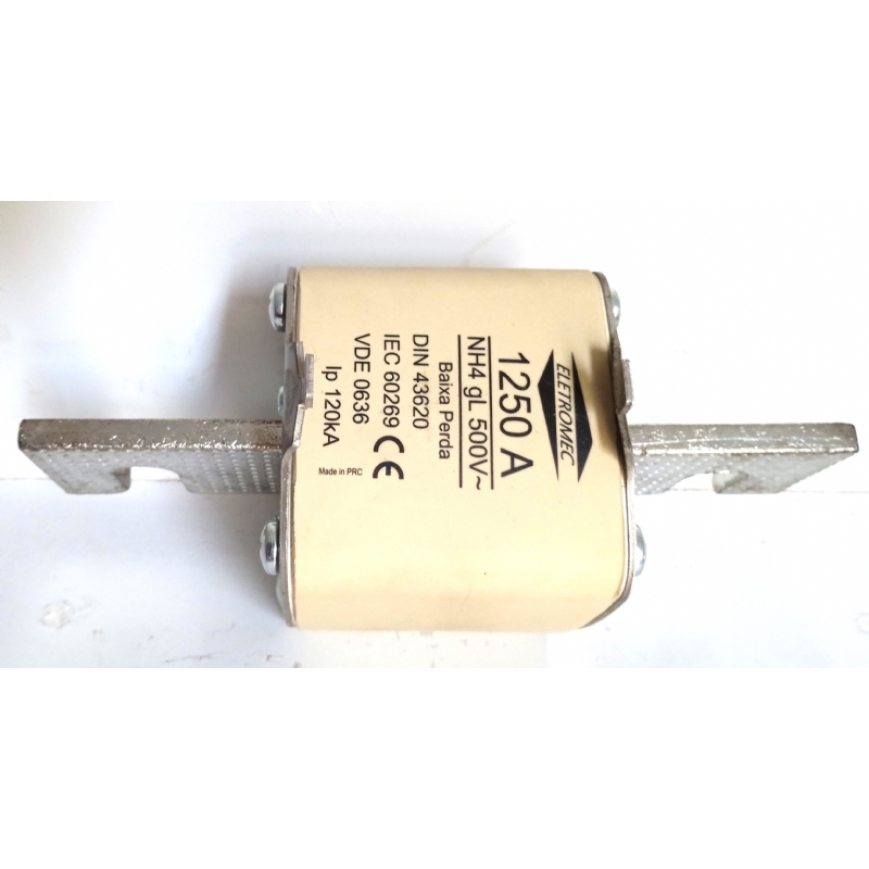 Foto FUSIVEL NH 04 1250A 500V gL/gG NH4GL 1250C
