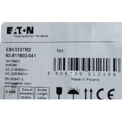 Foto Chave Seccionadora Tripolar Vertical NH 03 630A 690V